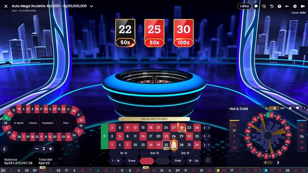 Auto Mega Roulette 2